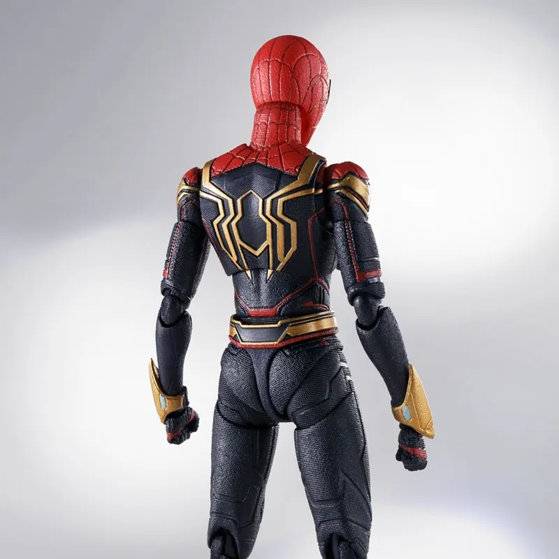 BANDAI Spider Man S.H.Figuarts Hero No Return, Integrated Battle Armor Scale Figures 15cm-5