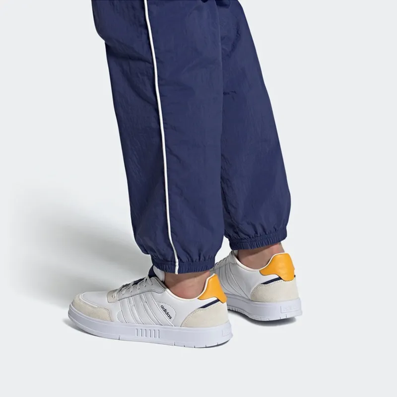 Adidas Neo Courtmaster 'White Yellow'-6