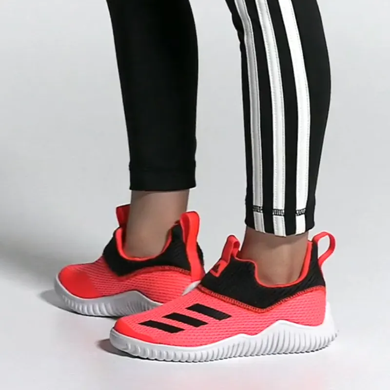 Adidas Rapidazen 2 Slip Resistant And Breathable Low Top Kids' Running Shoes Orange Black Children Aged 3 7 Years Old-5