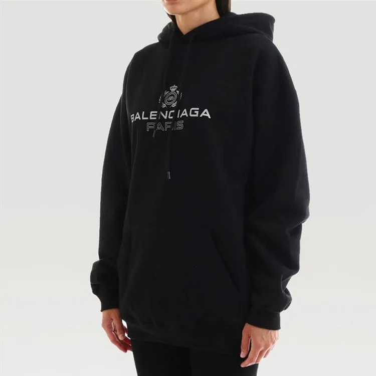 Balenciaga Sweatshirt Women's Black-8