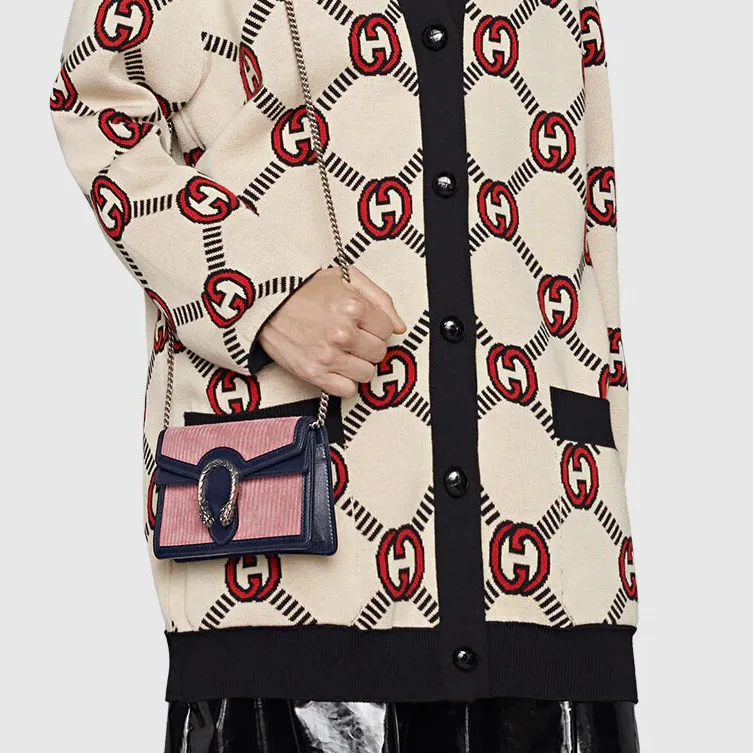 GUCCI Dionysus Corduroy Shoulder Bag, Crossbody Bag Women's-8