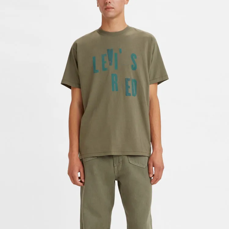Levi's FW21 T Shirt Men's Green-2