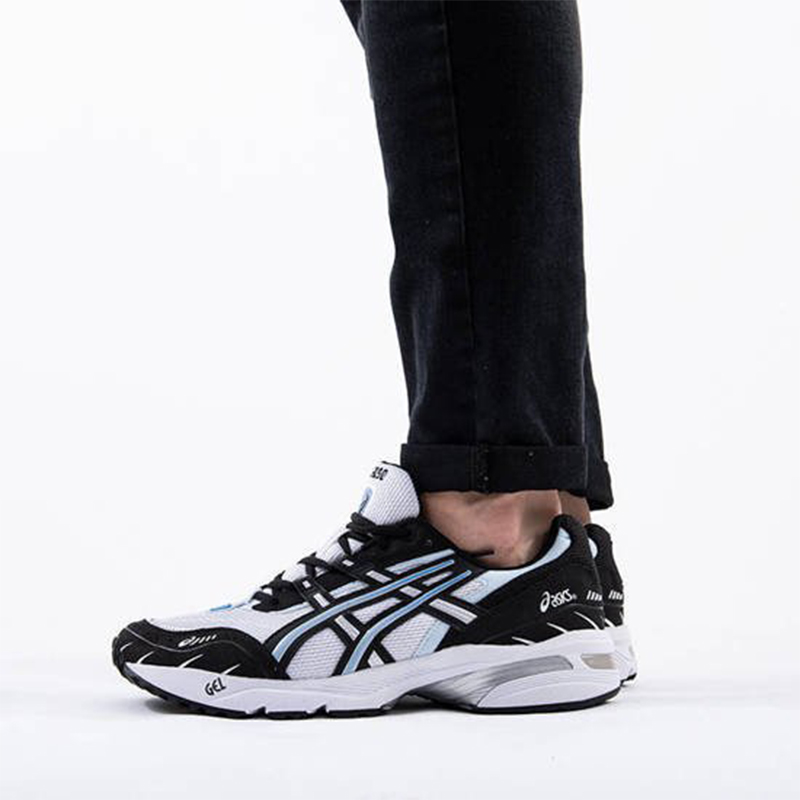 【asics】スニーカー★GEL-1090 WHITE BLACK Asics Gel-1090 White Black - POIZON