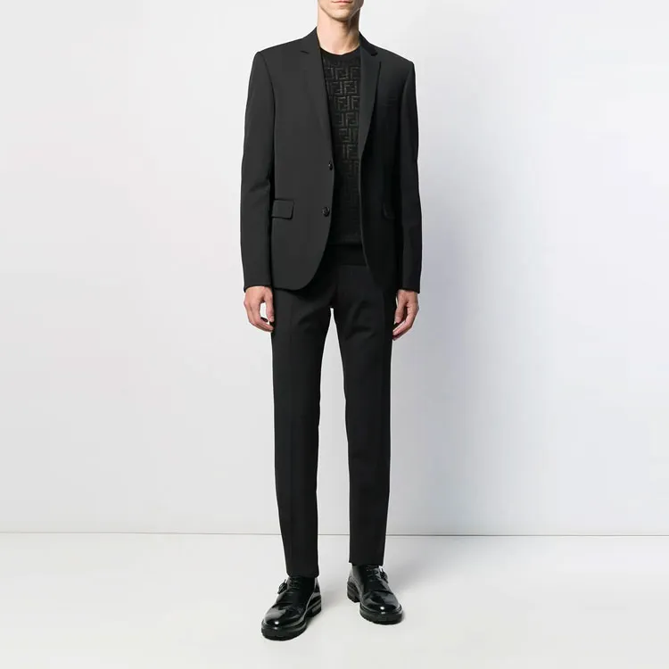 FENDI Allover Ff Jacquard Crewneck Jumper-2