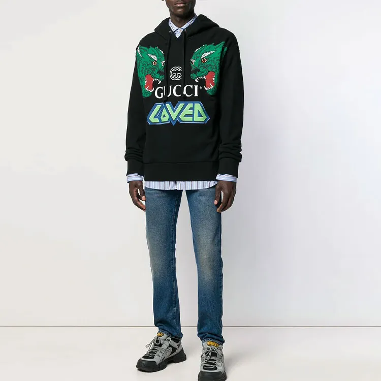 GUCCI Jeans Men Blue-1
