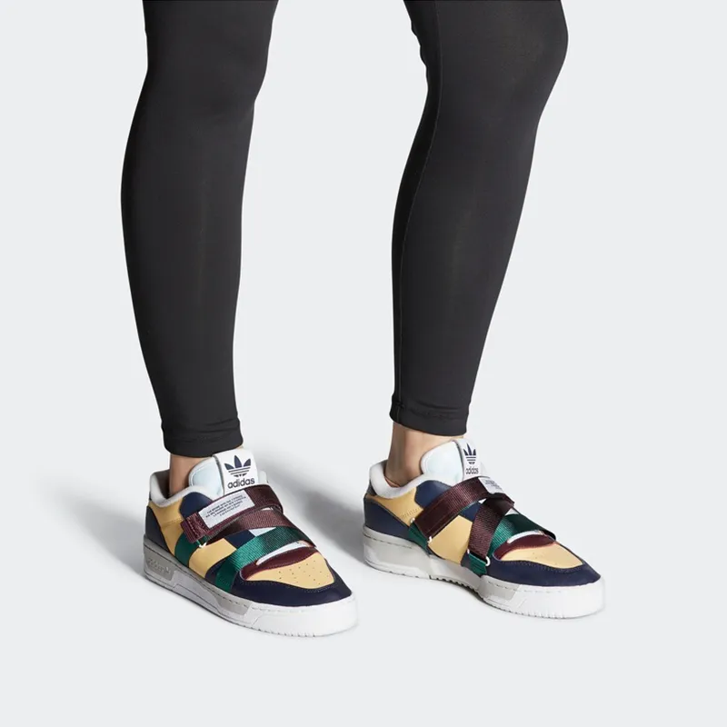 Adidas Originals Rivalry Low W Strap 'Yellow Blue Green' Women's-6