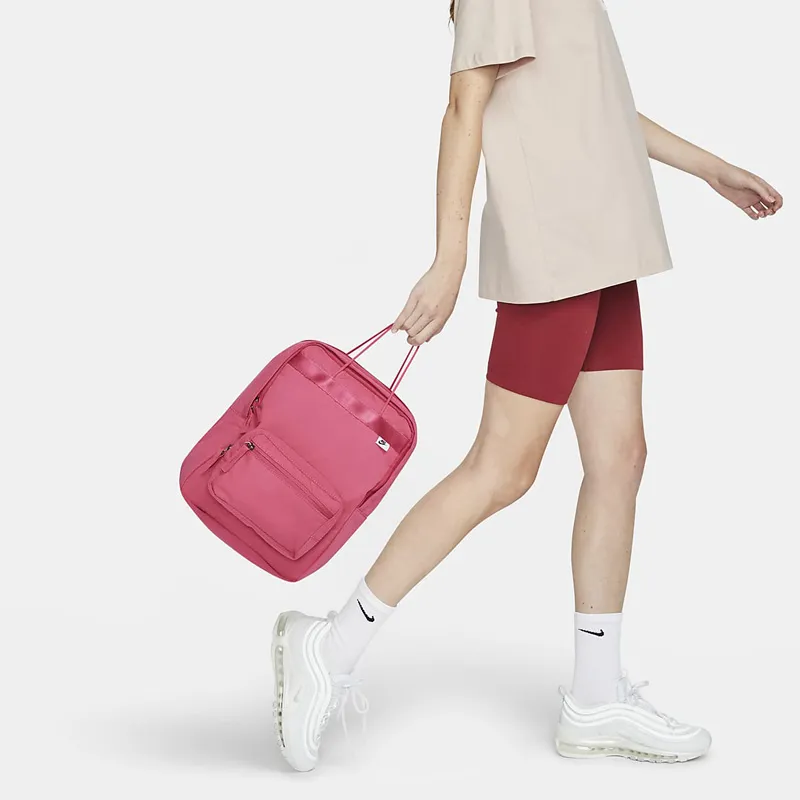 Nike Tanjun Fabric Backpack Regular Women's Rose Red-6