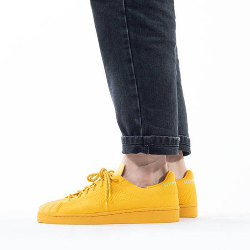 Superstar primeknit yellow deals