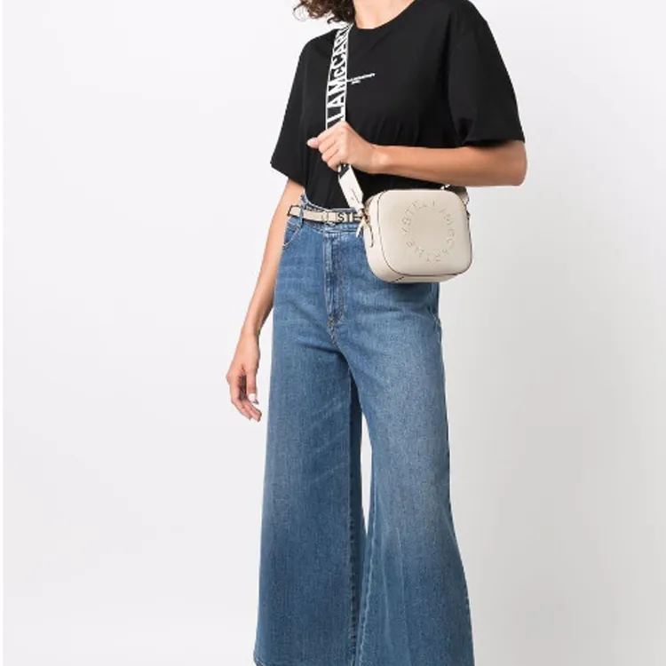 Stella McCartney Logo Perforated Mini Crossbody Bag-2