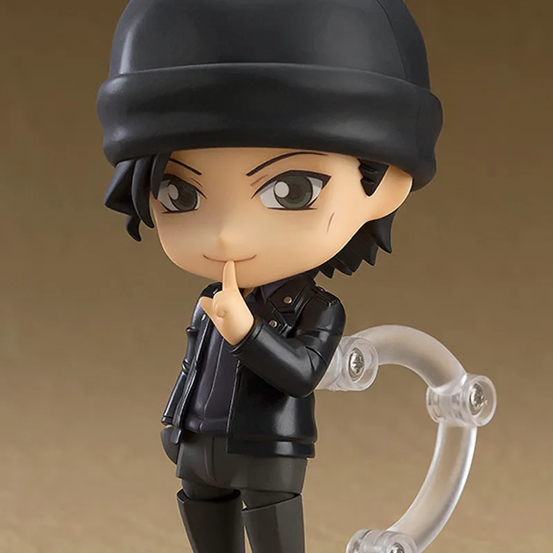 GSC Shuichi Akai No. 824 Detective Conan Case Closed Nendoroid Chibi Figures 10cm-4