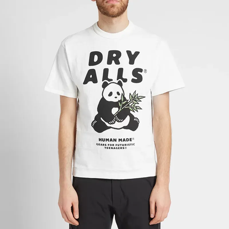 HUMAN MADE T Shirts Men White-2