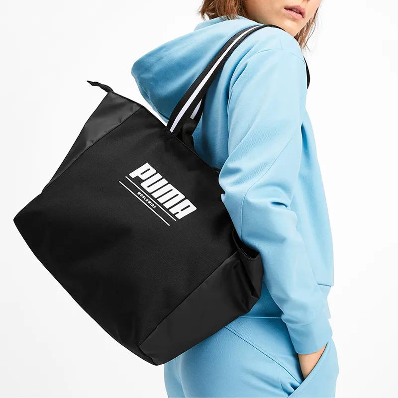 PUMA Polyester Shoulder Bag Crossbody Bag Handbag Unisex Black-3