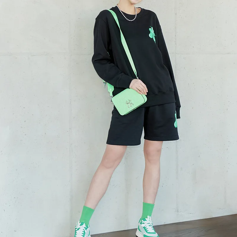 MLB Monogram Collection Polyester Combo Bag, Shoulder Bag, Crossbody Bag Regular Unisex Green-6