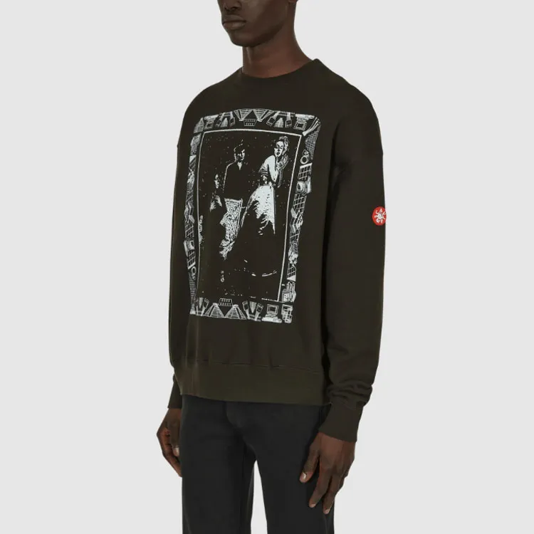 Cav Empt Ziggurat Frame Crewneck-4