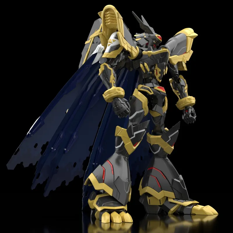 BANDAI Figure Rise Standard Amplified Digimon X Evolution Alphamon Model Kits 18cm-2