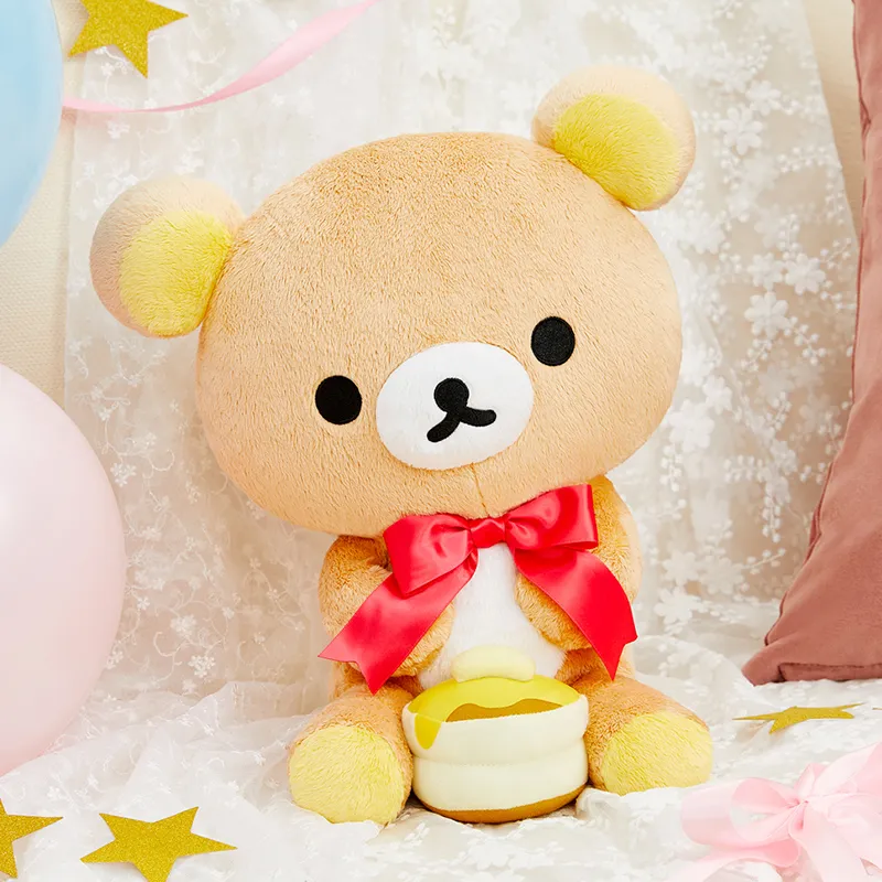 BANPRESTO Ichiban Kuji, Rilakkuma, Ribbon Party, Final Reward Dolls Plush Doll 28cm High-2