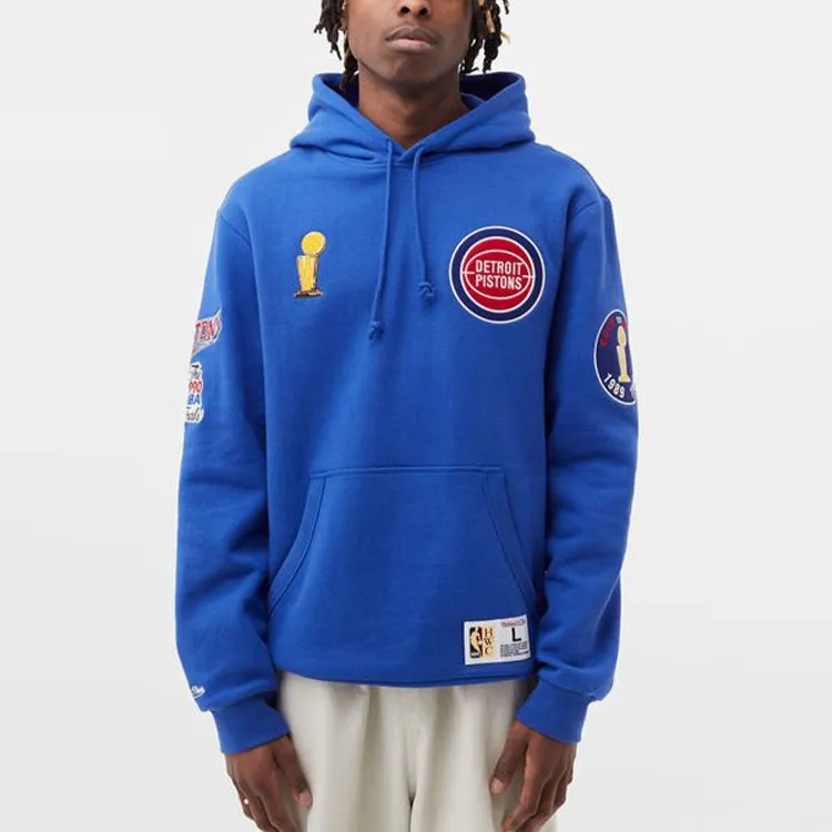 Mitchell Ness Sweatshirts Unisex Blue-3
