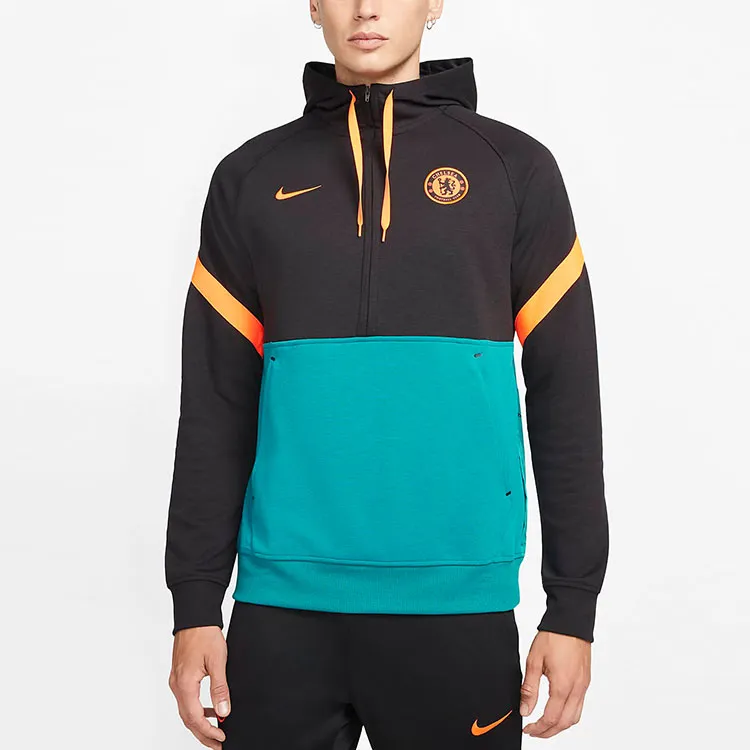 Nike Sweatshirts Men Blue Black-3