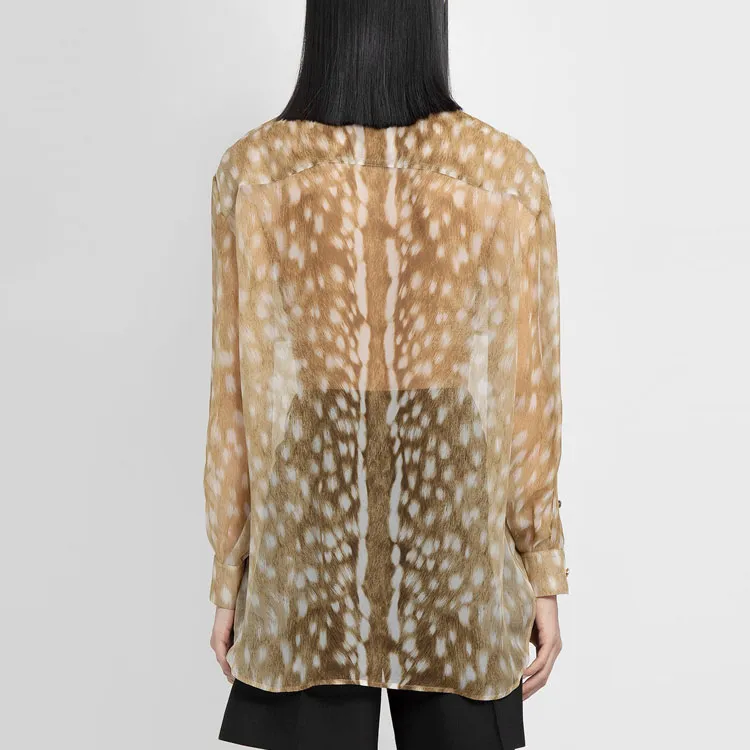 Burberry Shirts Women's Honeys Beige-2