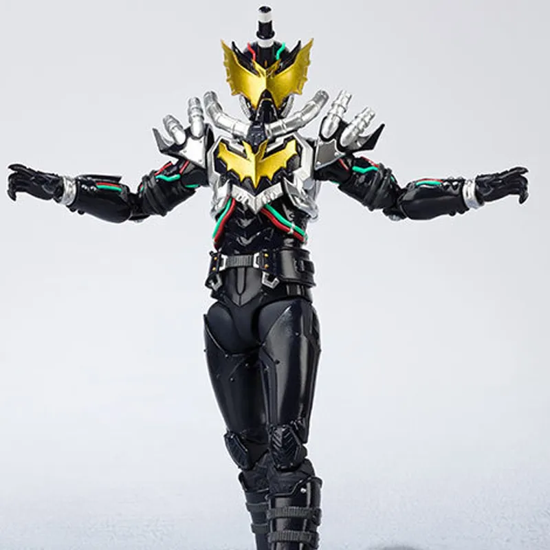 BANDAI Kamen Rider Build Create Rider SHF Kamen Rider Build Night Rogue Action Figures-4