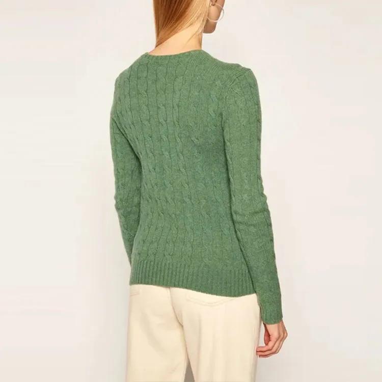 Polo Ralph Lauren Cashmere Sweaters Women's Green-3