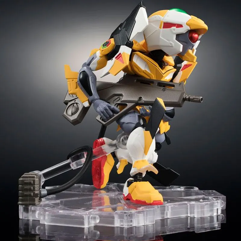 BANDAI New Evangelion Unit 00 NXEDGE STYLE EVA UNIT Movie EVA Rebuild Assembled Models 10cm-4