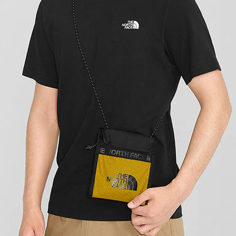 THE NORTH FACE Nylon Shoulder Bag Crossbody Bag Regular Unisex Yellow/Black-6
