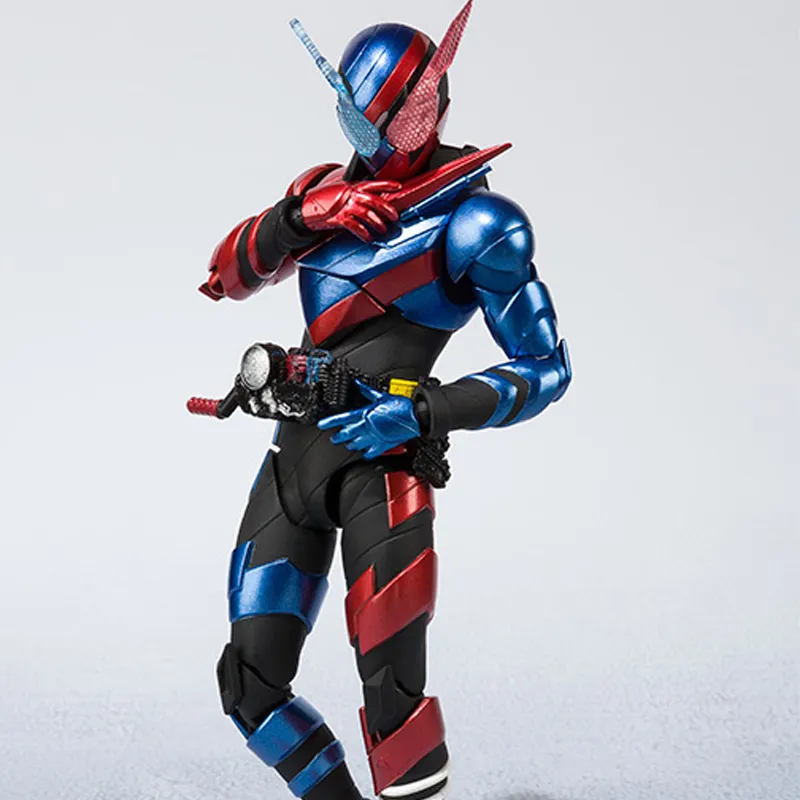 BANDAI Kamen Rider Build Create Rider Bandai SHF Kamen Rider Build Rabbit Tank Form Action Figures 14.5cm-1