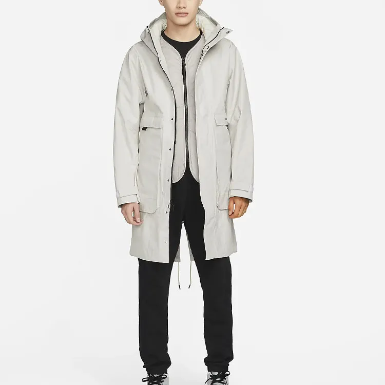 Jordan Puffer Jacket Men's Light Bone-2
