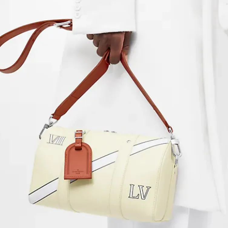 LOUIS VUITTON City Keepall Beige-5