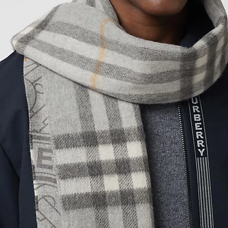 Burberry Knit Scarves Unisex-1