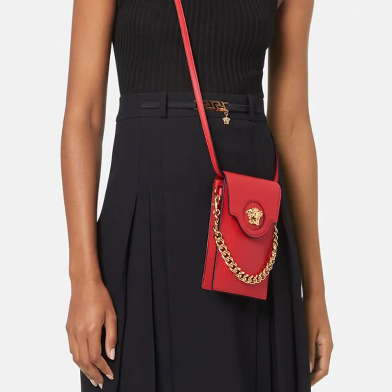 VERSACE La Medusa Cellphone Pouches-4