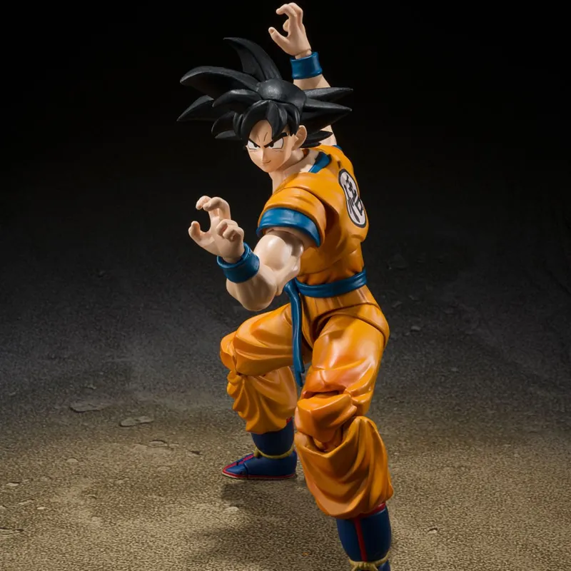 BANDAI Japan Dragon Ball Super S.H. Figuarts Son Goku 2022 Film Version Action Figure-2