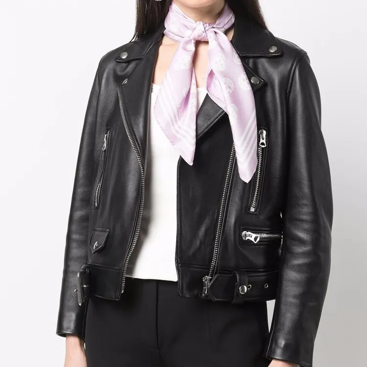 Alexander McQueen Allover Skull Printed Scarf-2