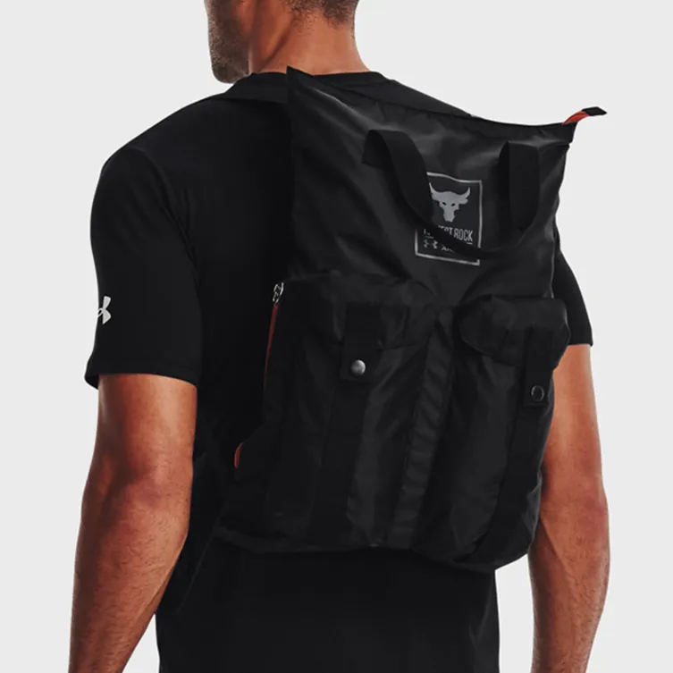 Under Armour Polyester Handbag Medium Size Unisex Black-1