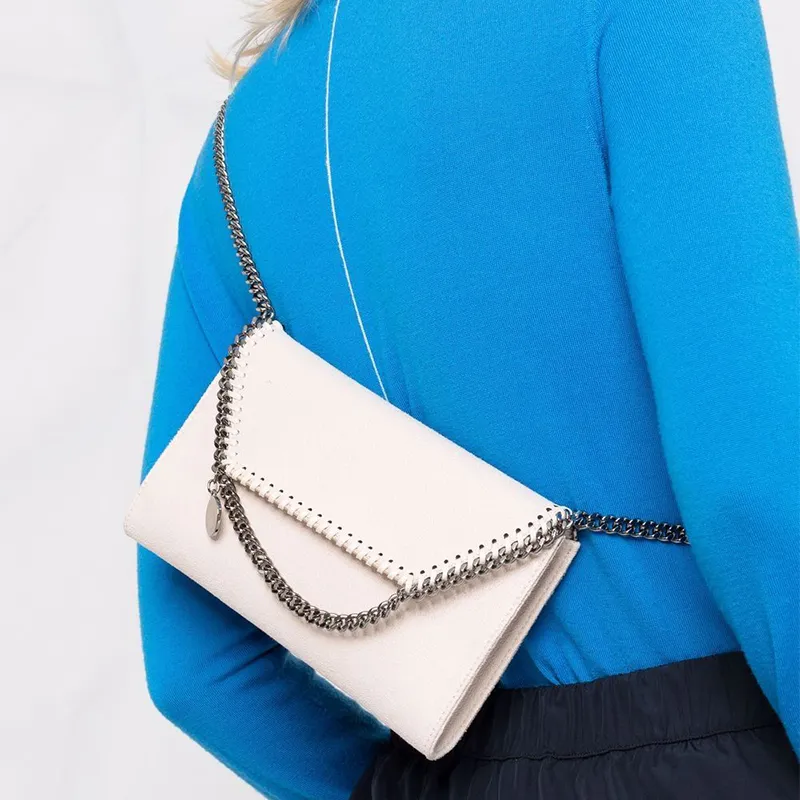 Stella McCartney Polyurethane Crossbody Bag, Shoulder Bag Mini White-2