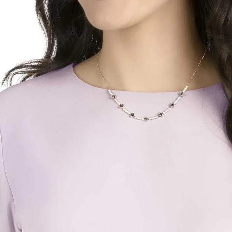 Swarovski Halve Necklaces Women's Rose Gold-1