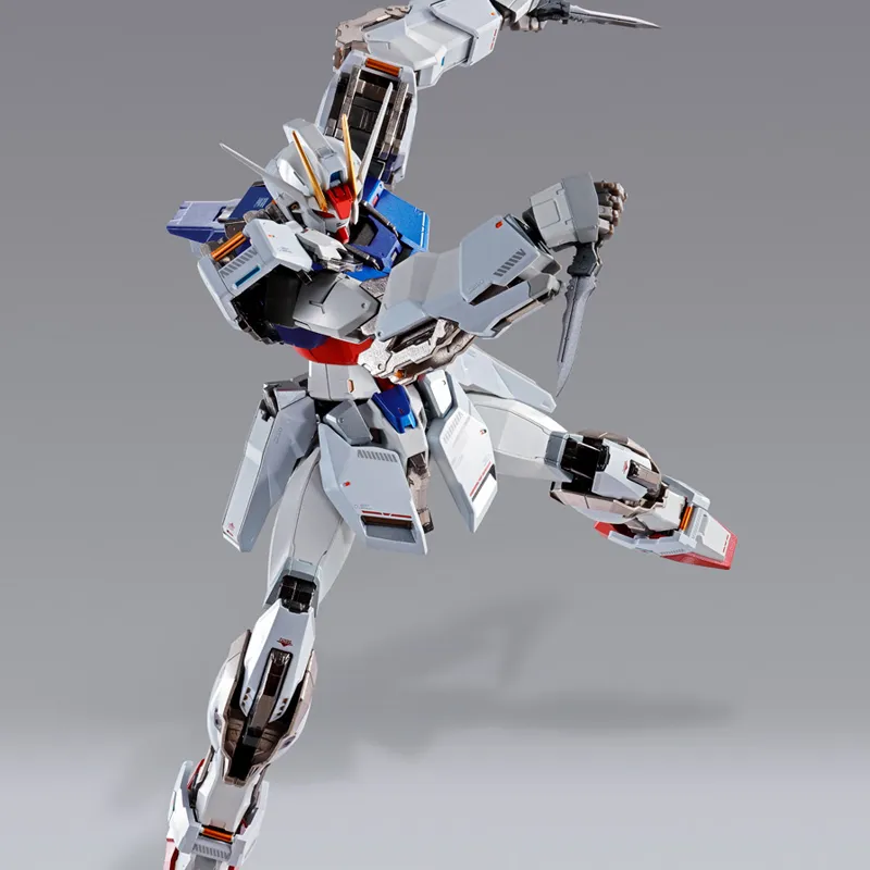 BANDAI Metal Build Powerful Gundam Mobile Suit Gundam SEED Heliopolis Edition Assembled Models 18cm-5