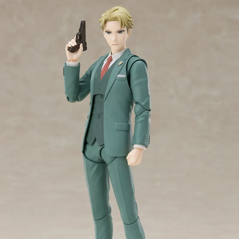 BANDAI Spy × Family Main Characters Bandai SHF SPY X FAMILY Lloyd Fogg Action Figures 17cm-1