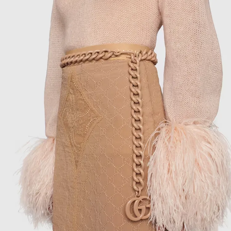 GUCCI Solid Color Waist Chains Women's-2