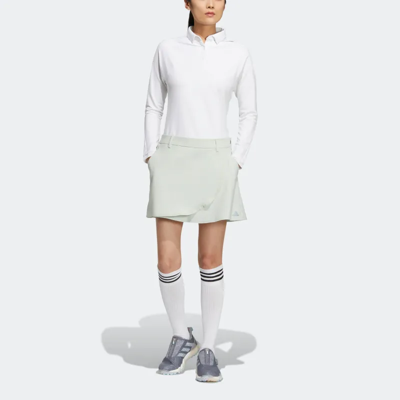 Adidas Casual Short Skirts Women's Linen Green-1