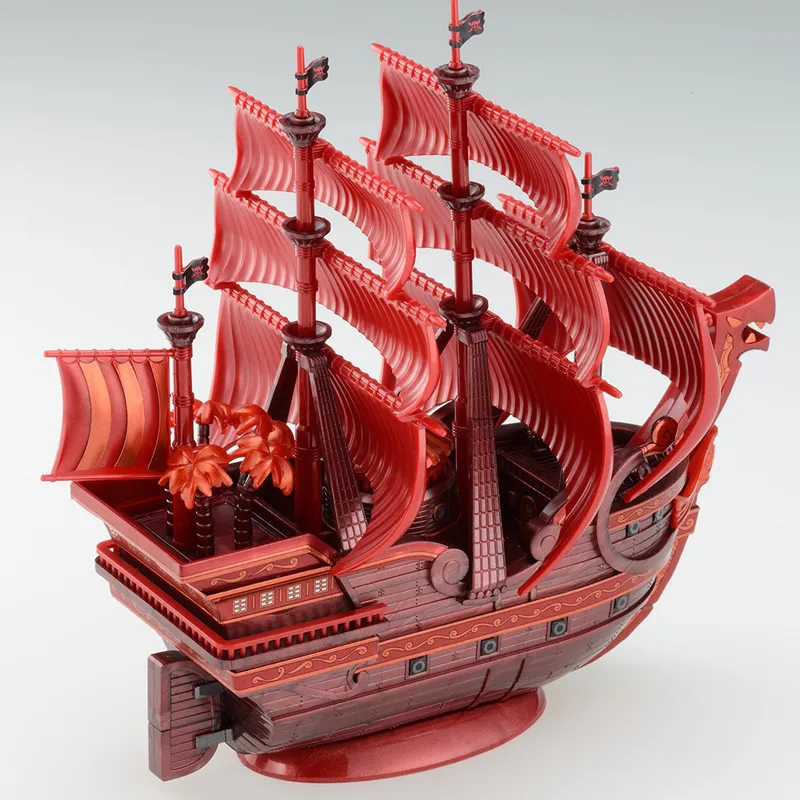 BANDAI One Piece Character One Piece Great Ships Collection Redefine FILM RED Model Kits-3