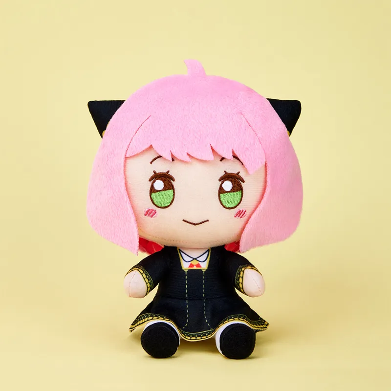 BANPRESTO Spy × Family Characters Glass Factory Ichiban Kuji C Prize Annya Dolls Plush Doll 15cm High-1