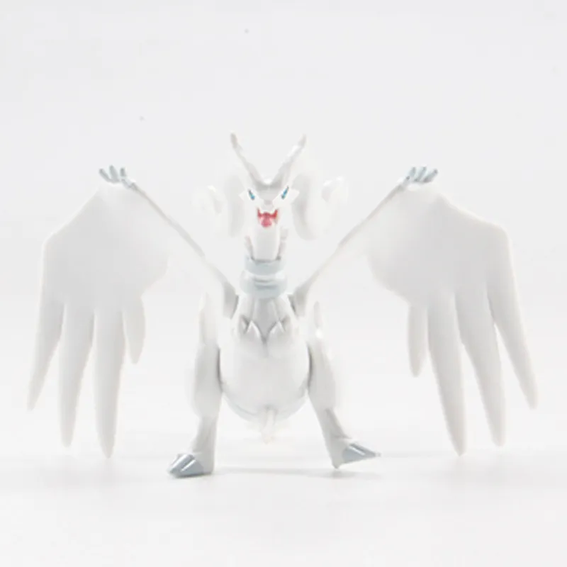 TAKARA TOMY Card Pokémon White Dragon Reshiram Action Figures 6.5cm-5