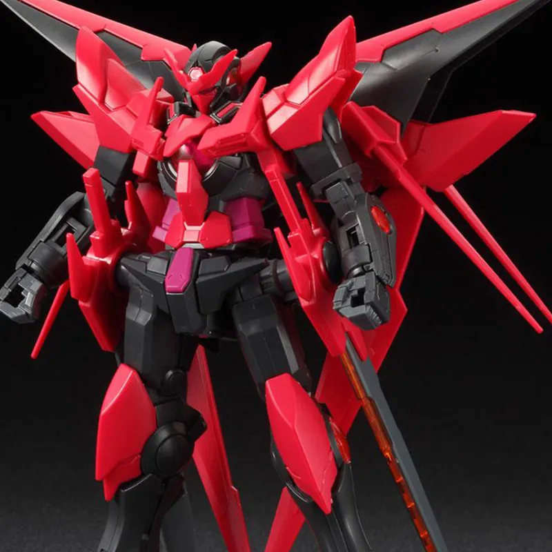 BANDAI 1 144 HGBF Gundam Build Fighters, Dark Matter Gundam Exia GUNDAM EXIA DARK MATTER Model Kits 13cm-2