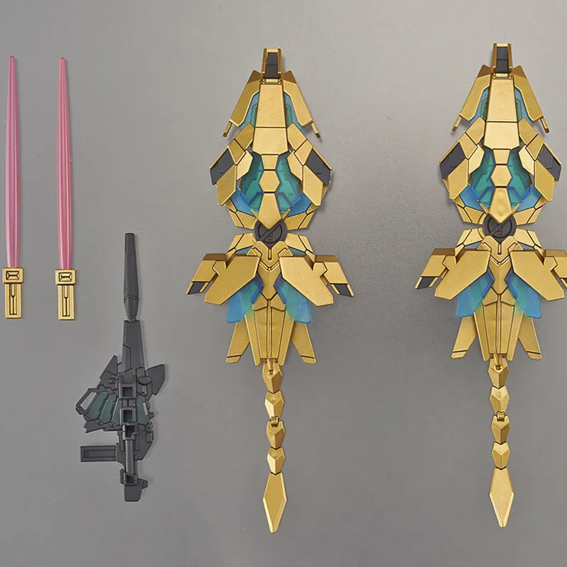 BANDAI BB Warrior SDCS Mobile Suit Gundam Unicorn Size 03 Phenex NT Version Model Kits 8cm-6