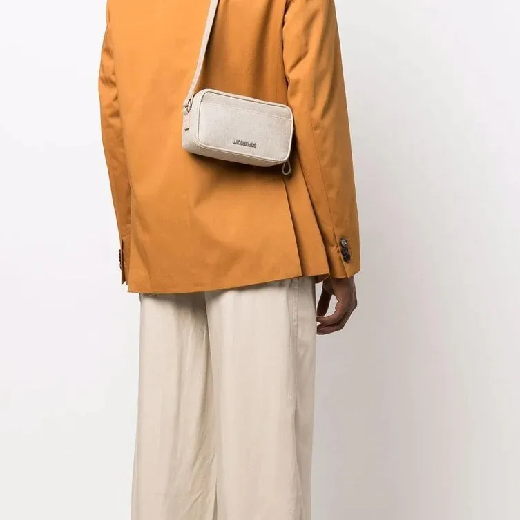 Jacquemus Fabric Crossbody Bag Shoulder Bag Women's Nude-2
