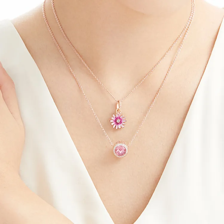 Pandora Necklaces Women's Rose Gold-1