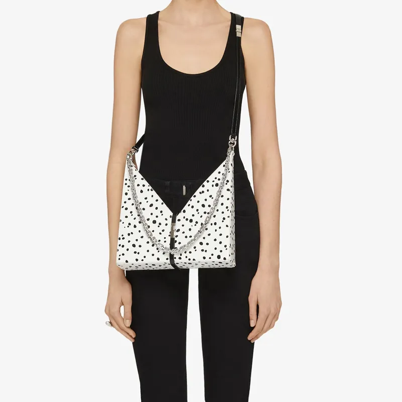 Givenchy Disney, Collaboration Cut out Cow Leather Shoulder Bag, Portable Crossbody Bag Trumpets Women's-4