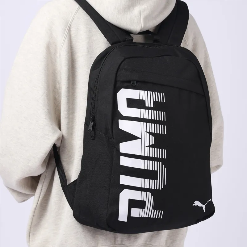 PUMA Fabric Backpack Regular Unisex Black-3